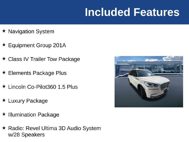 Used 2023 Lincoln Aviator Reserve w/ Equipment Group 201A RWD image 5