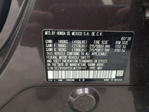 Used 2020 Honda HR-V EX image 40