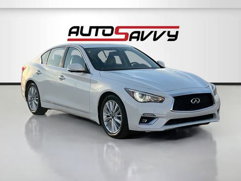 Used 2023 INFINITI Q50 Luxe w/ Cargo Package AWD/4WD image 1
