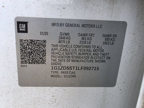 Used 2020 Chevrolet Malibu LT FWD image 34