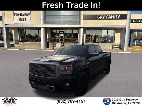 Used 2015 GMC Sierra 1500 Denali w/ Driver Alert Package RWD image 3