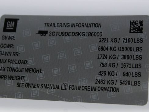 Used 2019 GMC Sierra 1500 SLT image 53