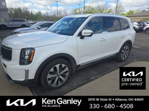 Certified 2021 Kia Telluride EX w/ EX Premium Package AWD/4WD image 1