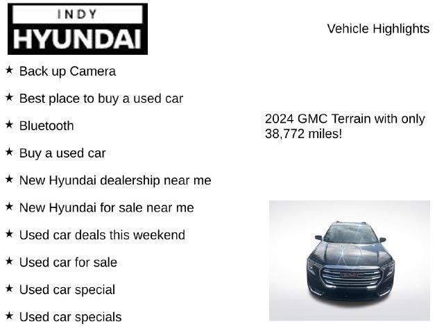 Used 2024 GMC Terrain SLT AWD/4WD image 7