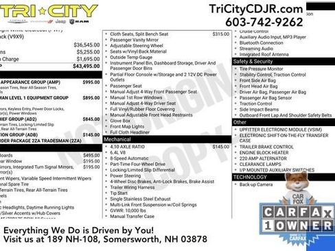 Used 2019 RAM 2500 Tradesman w/ Chrome Appearance Group image 6