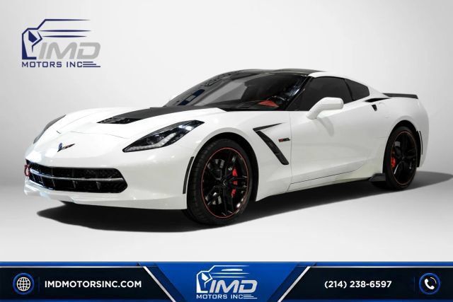 Used 2015 Chevrolet Corvette Stingray Coupe w/ 3LT Preferred Equipment Group RWD image 1