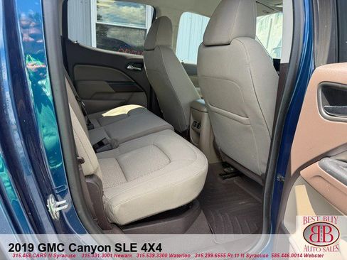 Used 2019 GMC Canyon SLE w/ Driver Alert Package AWD/4WD image 13