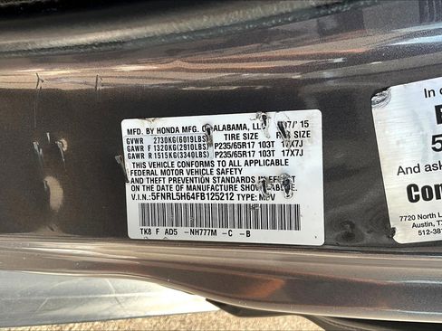 Used 2015 Honda Odyssey EX-L image 32