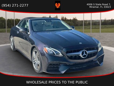 Used 2018 Mercedes-Benz E 400 Cabriolet w/ Premium 1 Package image 3