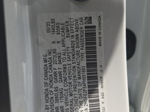 Used 2023 Honda Civic Sport image 28