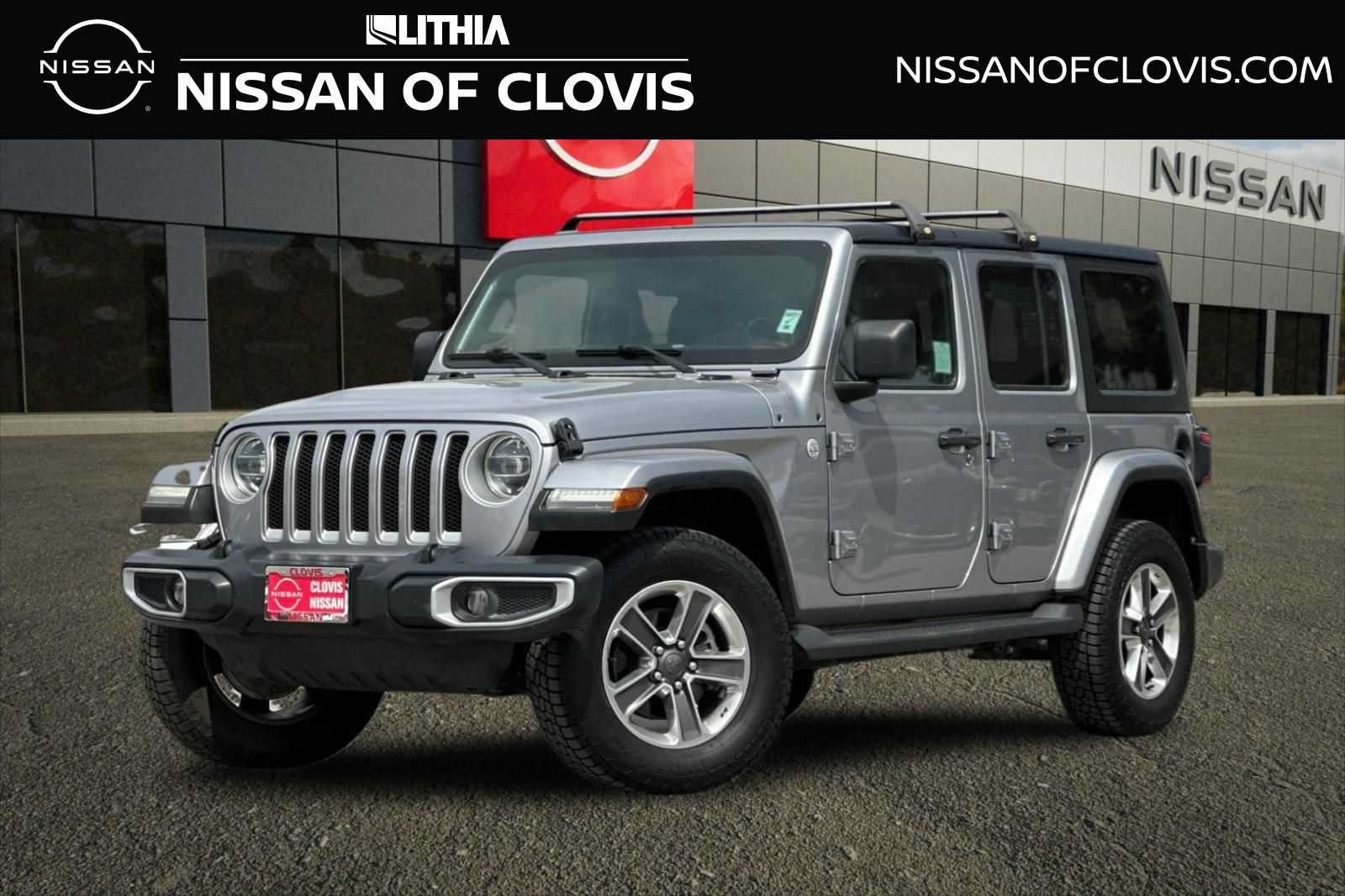 Used 2018 Jeep Wrangler Unlimited Sahara AWD/4WD image 1