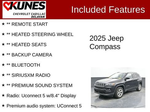Used 2025 Jeep Compass Latitude image 3