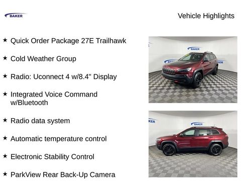 Used 2020 Jeep Cherokee Trailhawk w/ Cold Weather Group AWD/4WD image 4