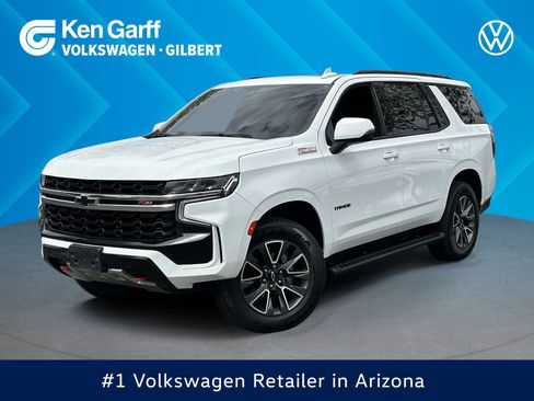 Used 2022 Chevrolet Tahoe Z71 w/ Luxury Package AWD/4WD image 1