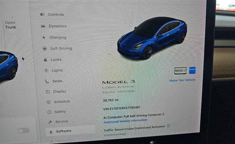 Used 2020 Tesla Model 3 Long Range AWD/4WD image 5