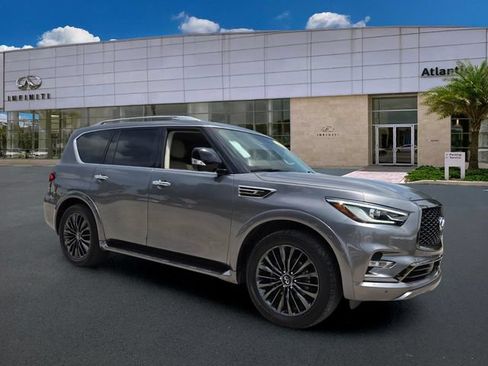 Used 2021 INFINITI QX80 Premium Select w/ Cargo Package RWD image 2
