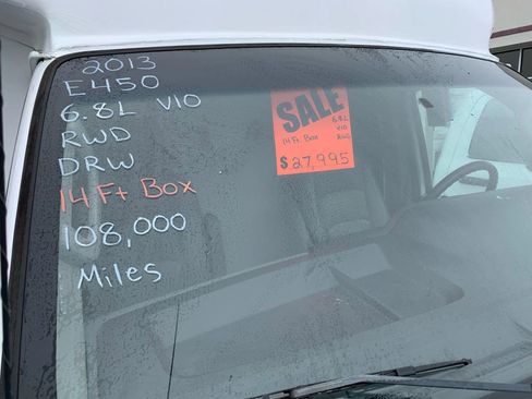 Used 2013 Ford E-450 and Econoline 450 Super Duty w/ PWR Locks & Windows Group image 3