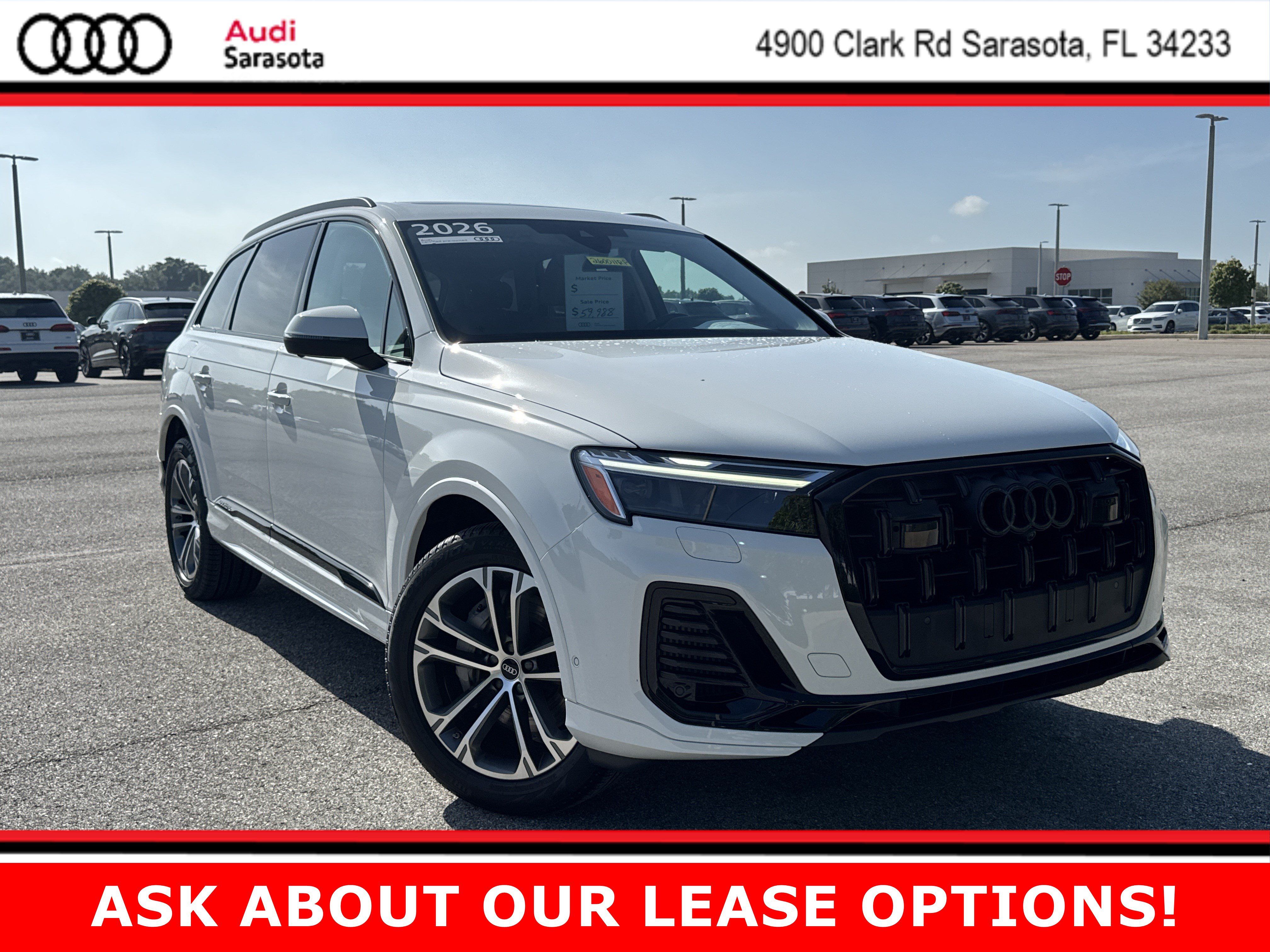 Certified 2026 Audi Q7 3.0T Premium w/ Convenience Plus Package AWD/4WD image 1