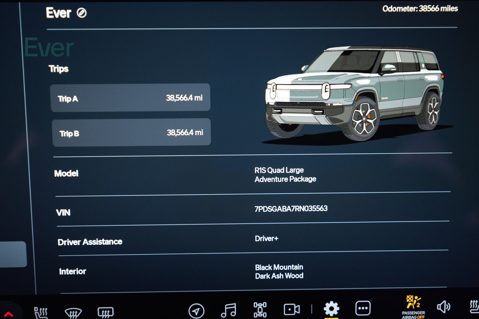 Used 2024 Rivian R1S Adventure Quad AWD/4WD image 7
