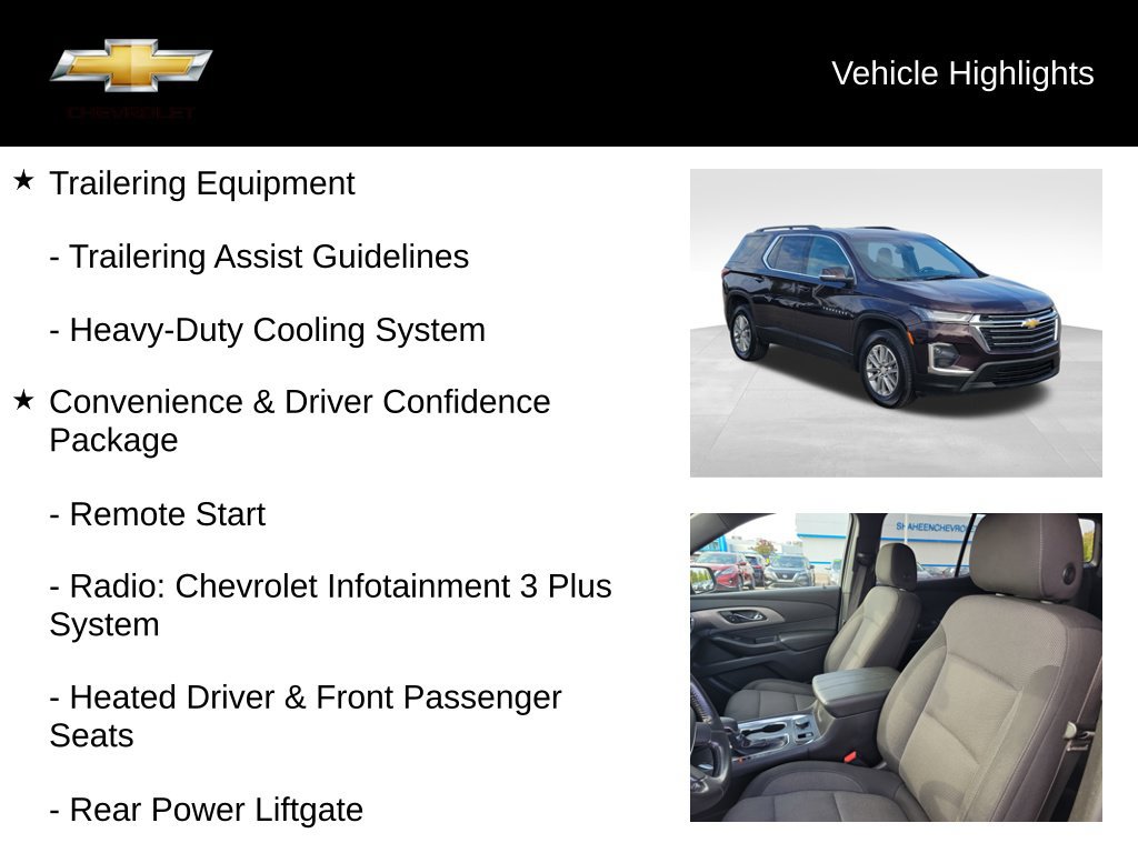 Used 2022 Chevrolet Traverse LT FWD image 18