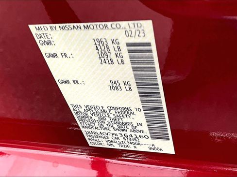 Certified 2023 Nissan Altima 2.5 SR image 33