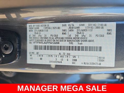 New 2026 Ford F150 Lariat w/ Equipment Group 501A Mid AWD/4WD image 42