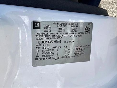 Used 2011 Chevrolet Silverado 1500 W/T image 6