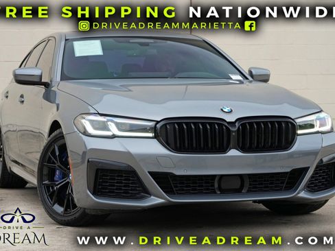 Used 2023 BMW M550i xDrive w/ Executive Package AWD/4WD image 2