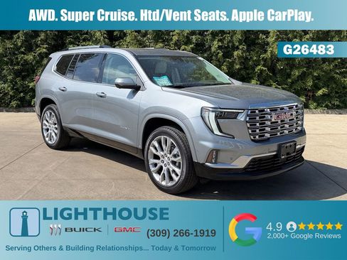 New 2026 GMC Acadia Denali w/ Super Cruise Package AWD/4WD image 1