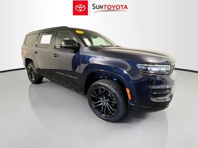 Used 2024 Jeep Grand Wagoneer Series II Obsidian w/ Quick Order Packagew 28T