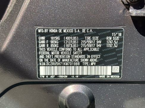 Used 2019 Honda HR-V EX-L image 28