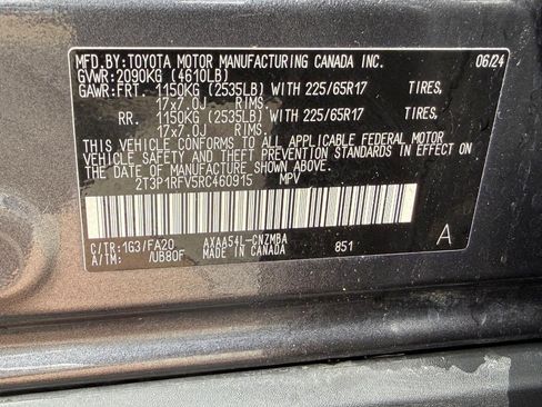 Certified 2024 Toyota RAV4 XLE AWD/4WD image 23