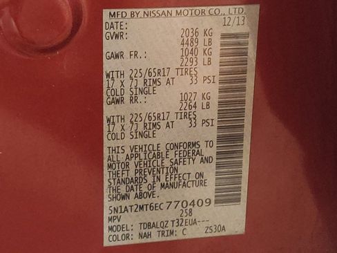 Used 2014 Nissan Rogue SV image 33