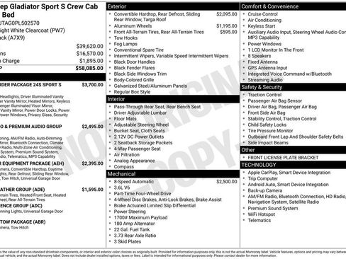 Used 2023 Jeep Gladiator Sport image 21