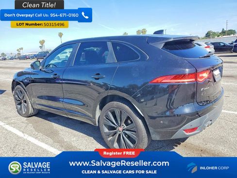 Used 2017 Jaguar F-PACE R-Sport AWD/4WD image 3