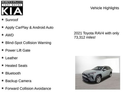 Used 2021 Toyota RAV4 XLE image 7