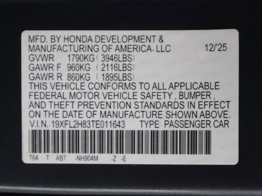 Used 2026 Honda Civic Sport image 48