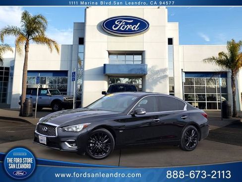 Used 2020 INFINITI Q50 Luxe RWD image 1