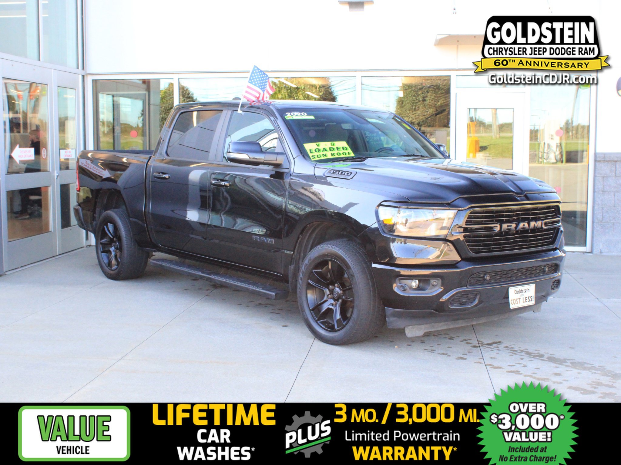 Used 2020 RAM 1500 Big Horn AWD/4WD image 1