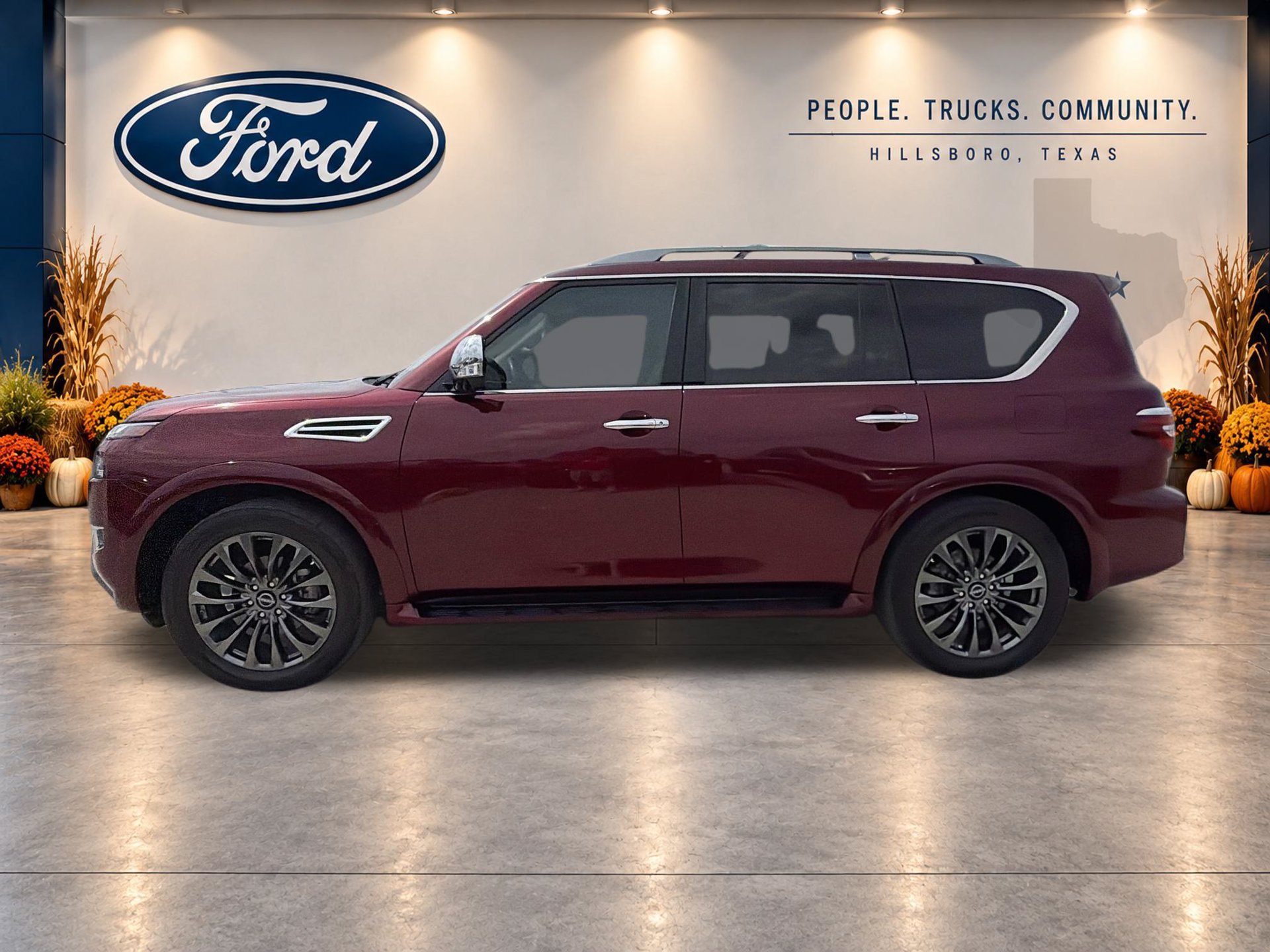 Used 2023 Nissan Armada Platinum w/ Captain's Chairs Package RWD image 8