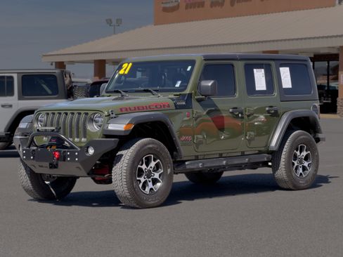 Used 2021 Jeep Wrangler Unlimited Rubicon image 1