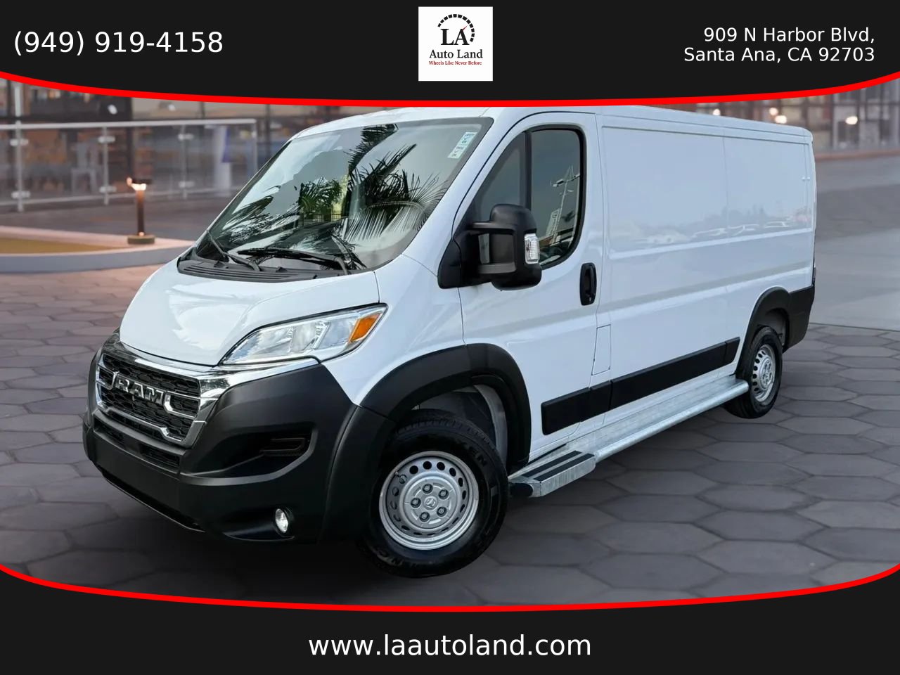 Used 2025 RAM ProMaster 2500 w/ U-Haul Equipment Group FWD image 1