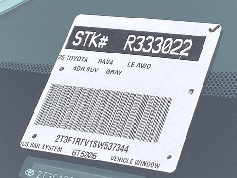 Certified 2025 Toyota RAV4 LE image 36