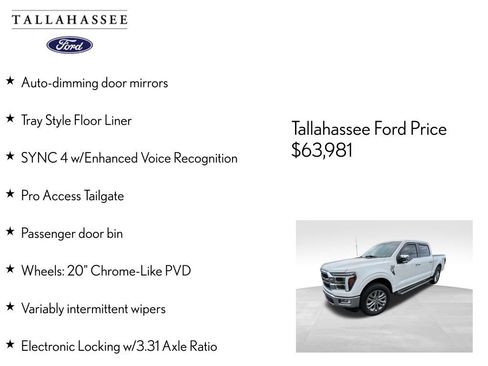 Used 2024 Ford F150 Lariat w/ Bed Utility Package image 16