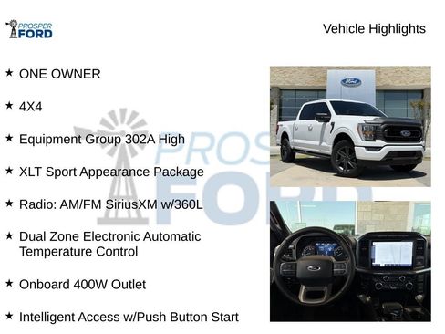 Used 2023 Ford F150 XLT w/ Equipment Group 302A High AWD/4WD image 5