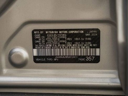 New 2024 Mitsubishi Outlander Sport ES image 33