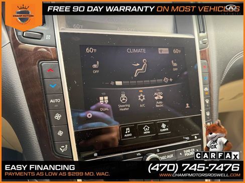 Used 2018 INFINITI Q50 Luxe w/ Sensory Package (Luxe) RWD image 26