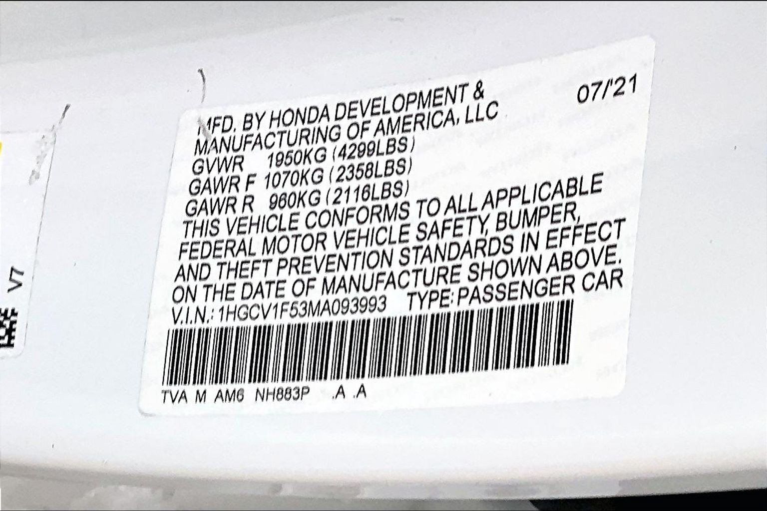 Used 2021 Honda Accord EX-L image 36