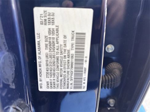 Used 2021 Honda Ridgeline RTL-E image 37