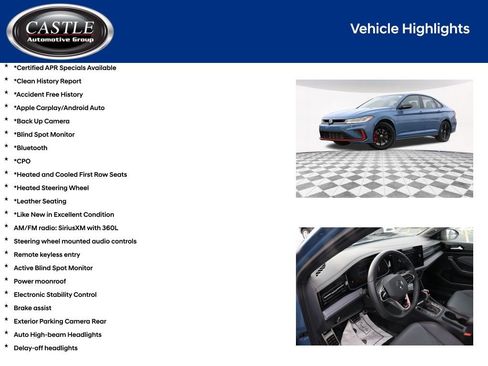 Used 2025 Volkswagen Jetta GLI Autobahn w/ GLI Black Package image 4